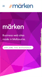 Mobile Screenshot of marken.com.au