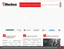 Tablet Screenshot of marken.com.pl