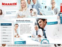 Tablet Screenshot of marken.pl